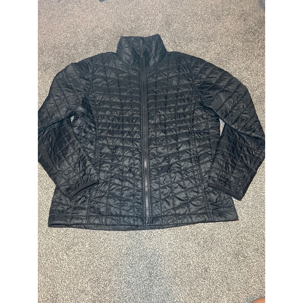 The North Face Womens Thermoball Eco Plus Puffer Jacket in Black Size xl